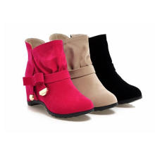 Billig $ 9 PU Material Fliege Mädchen neuesten Mode sexy Winter Stiefel